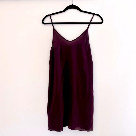 Wilfred purple slip dress lightweight size XS - Picture 1 of 6